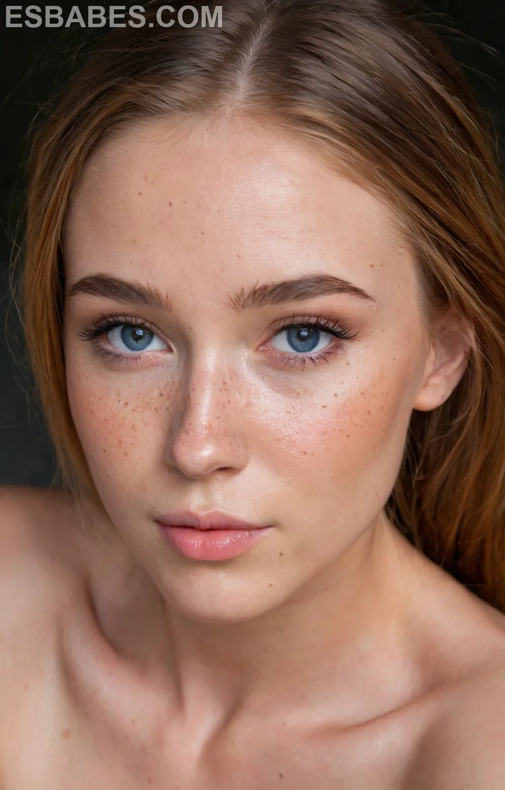 Rusas Modelos Desnudas Tres - Imagen hiperrealista generada con IA, detalle fotográfico
