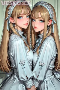 Adolescentes Sexy Y Desnudas En Parte Dos - Imagen IA hiperrealista