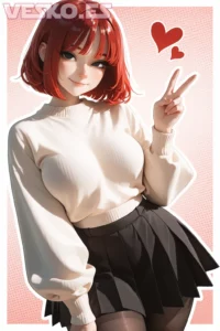Anime Girl Fullmetal Alchemist Ecchi Yaoi Oppai - Imagen IA hiperrealista