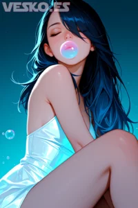 Anime Girl Manga Tokyo Revengers Fan Service Yandere - Imagen IA hiperrealista