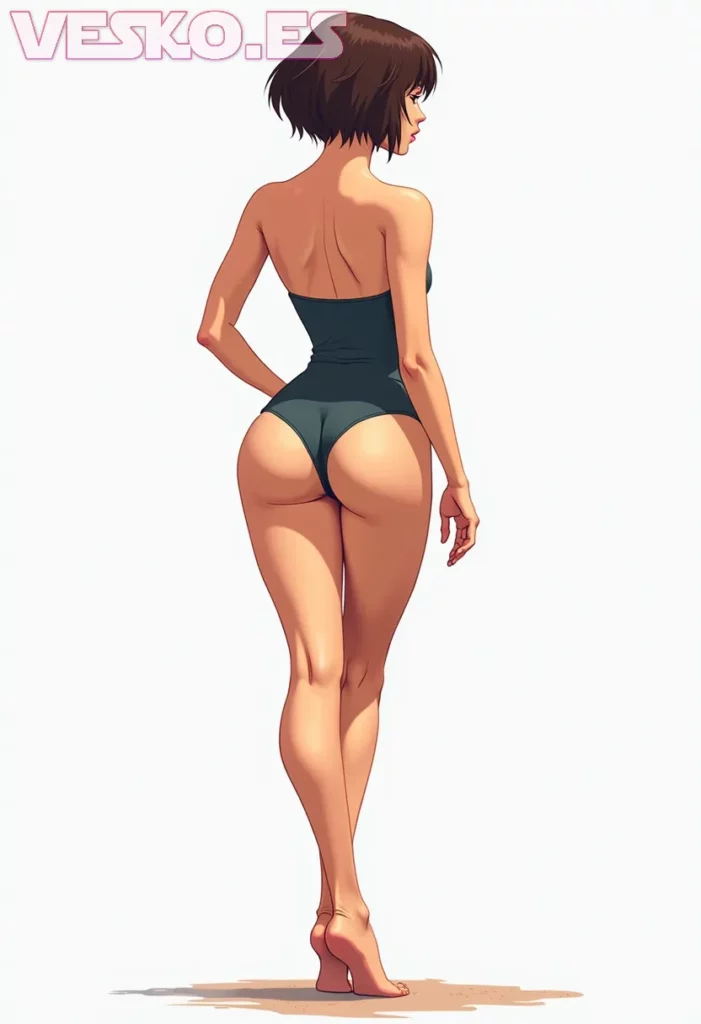 Anime Girl Seinen Eroge Tentacle Ero - Imagen IA hiperrealista