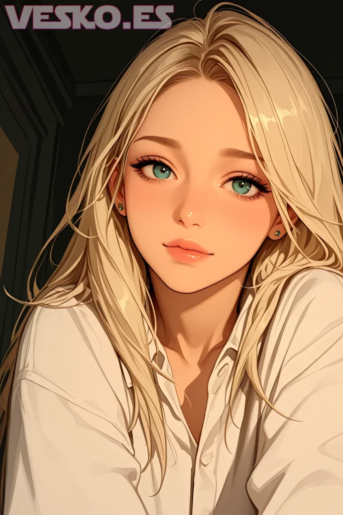 Anime Music Funimation Yuri Yandere Erotic - Imagen IA hiperrealista