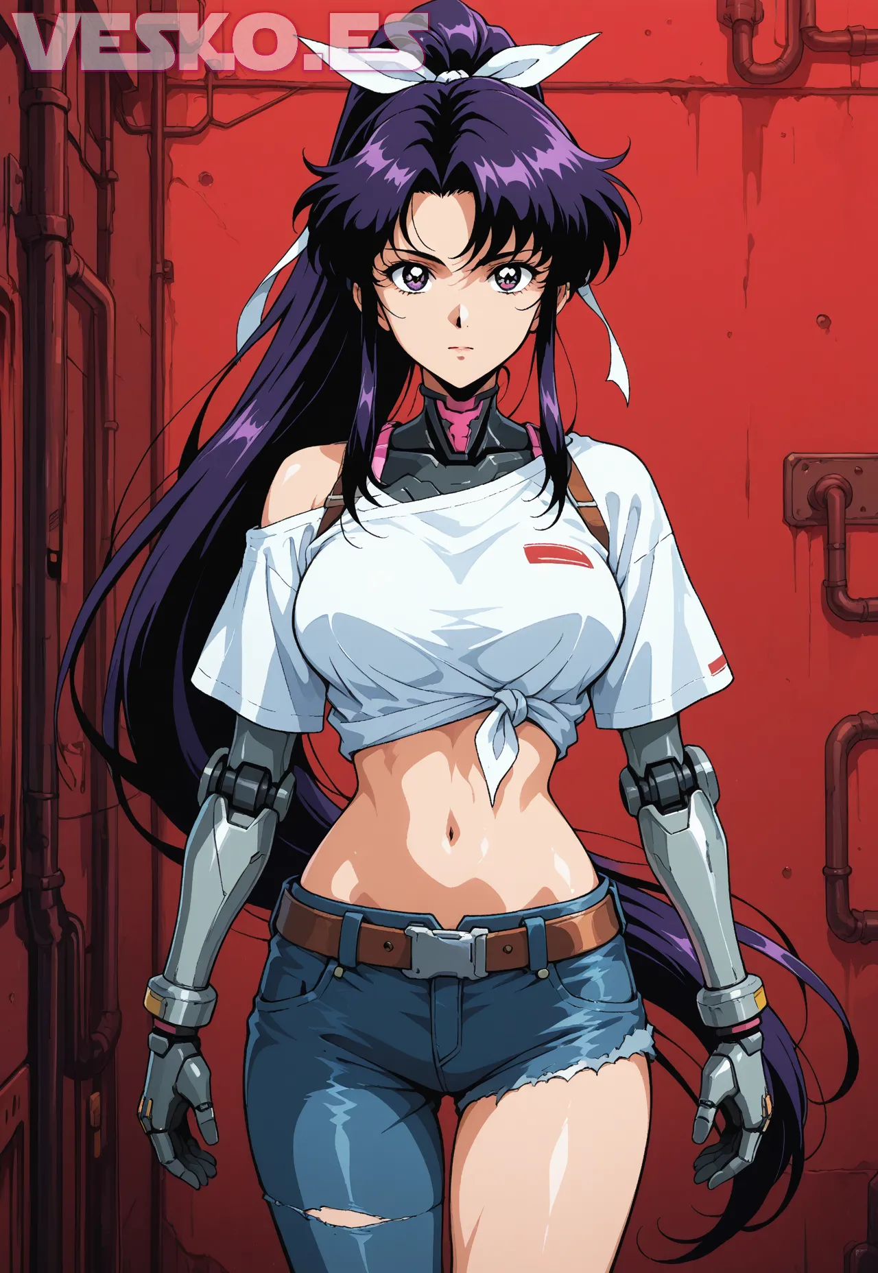 Apothecary Diaries Demon Slayer Haikyuu Death Note Oppai - Imagen hiperrealista generada con IA, detalle fotográfico