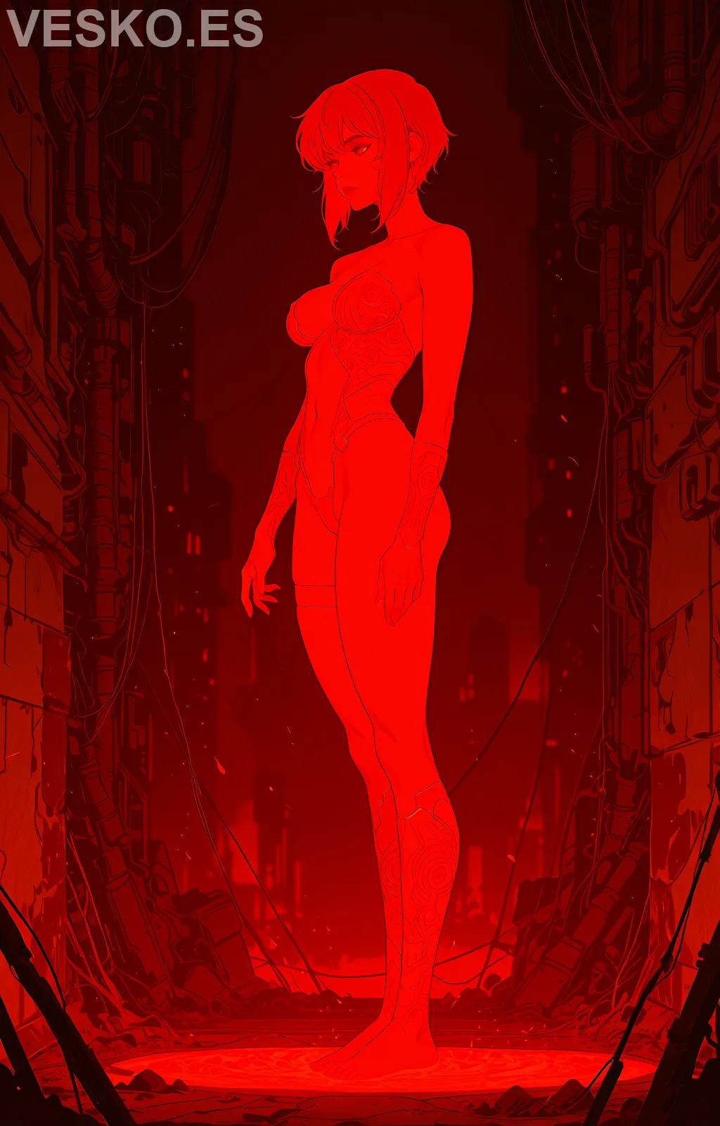Beauty Girl - Imagen hiperrealista generada con IA, detalle fotográfico