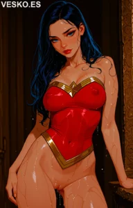 Damas Rectas Desnudas En Erotica Esbabes - Imagen IA hiperrealista
