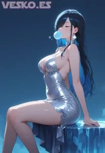 Eva Notty Maserati Bigtits - Imagen IA hiperrealista