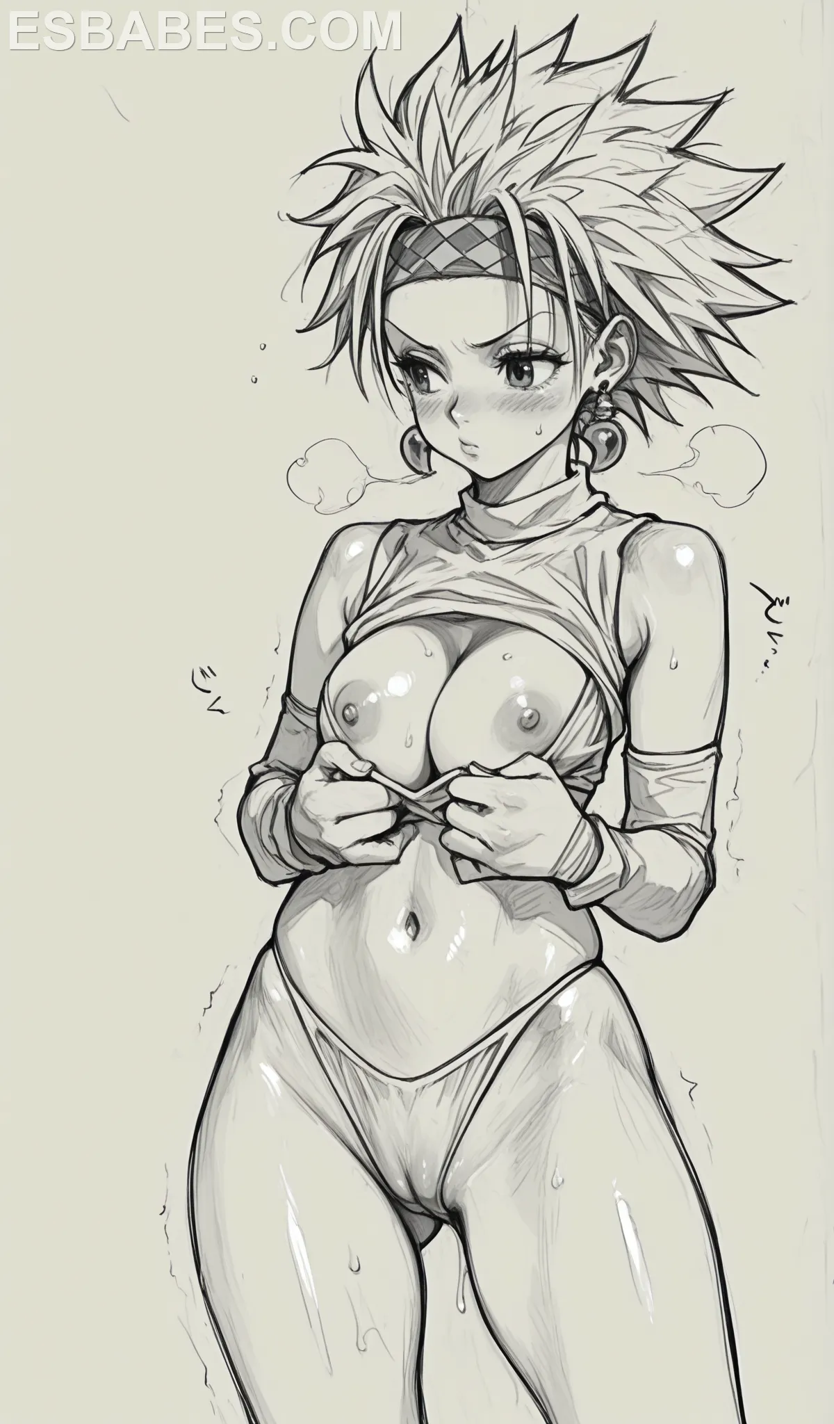 Fantasias Con Modelos Desnudas Parte Quince - Imagen hiperrealista generada con IA, detalle fotográfico