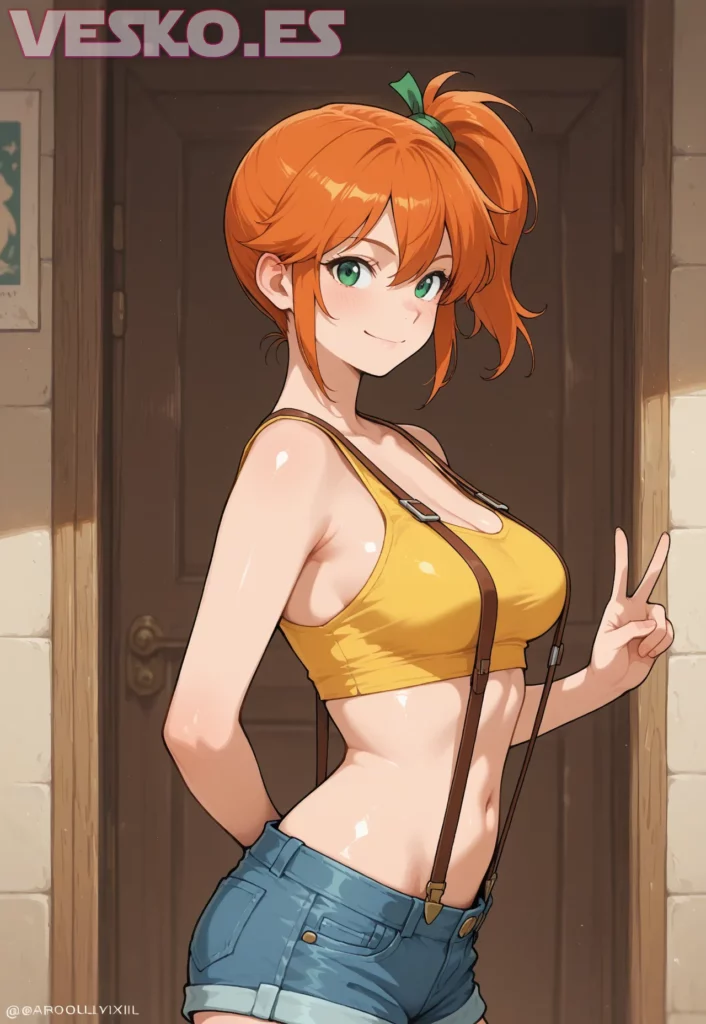 Free Anime Eren Yeager Fan Service Bishoujo Senpai - Imagen IA hiperrealista