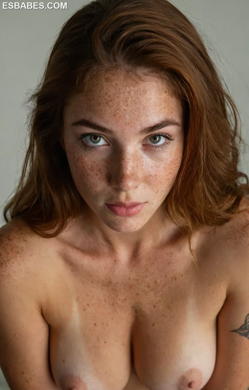 Grandes Y Hermosas Tetas Desnudas - Imagen hiperrealista generada con IA, detalle fotográfico
