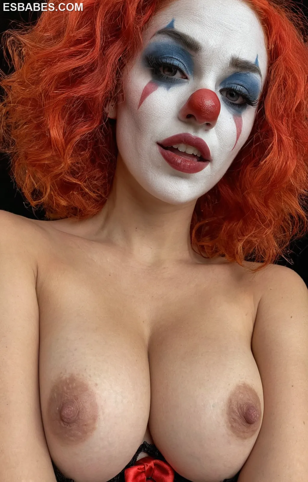 Hannah Ferguson - Imagen hiperrealista generada con IA, detalle fotográfico