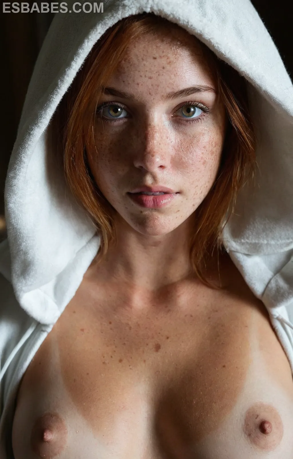 Jenny James Mostrando Tetas Del Fitness - Imagen hiperrealista generada con IA, detalle fotográfico