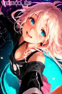 Jujutsu Kaisen Bleach Anime Dubbed Bishoujo Senpai - Imagen IA hiperrealista