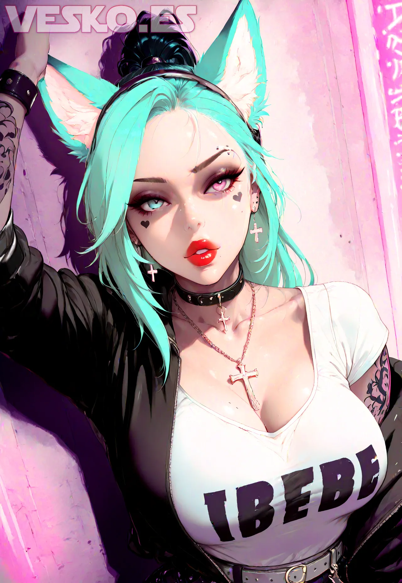 Latinas Teens Naked - Imagen hiperrealista generada con IA, detalle fotográfico