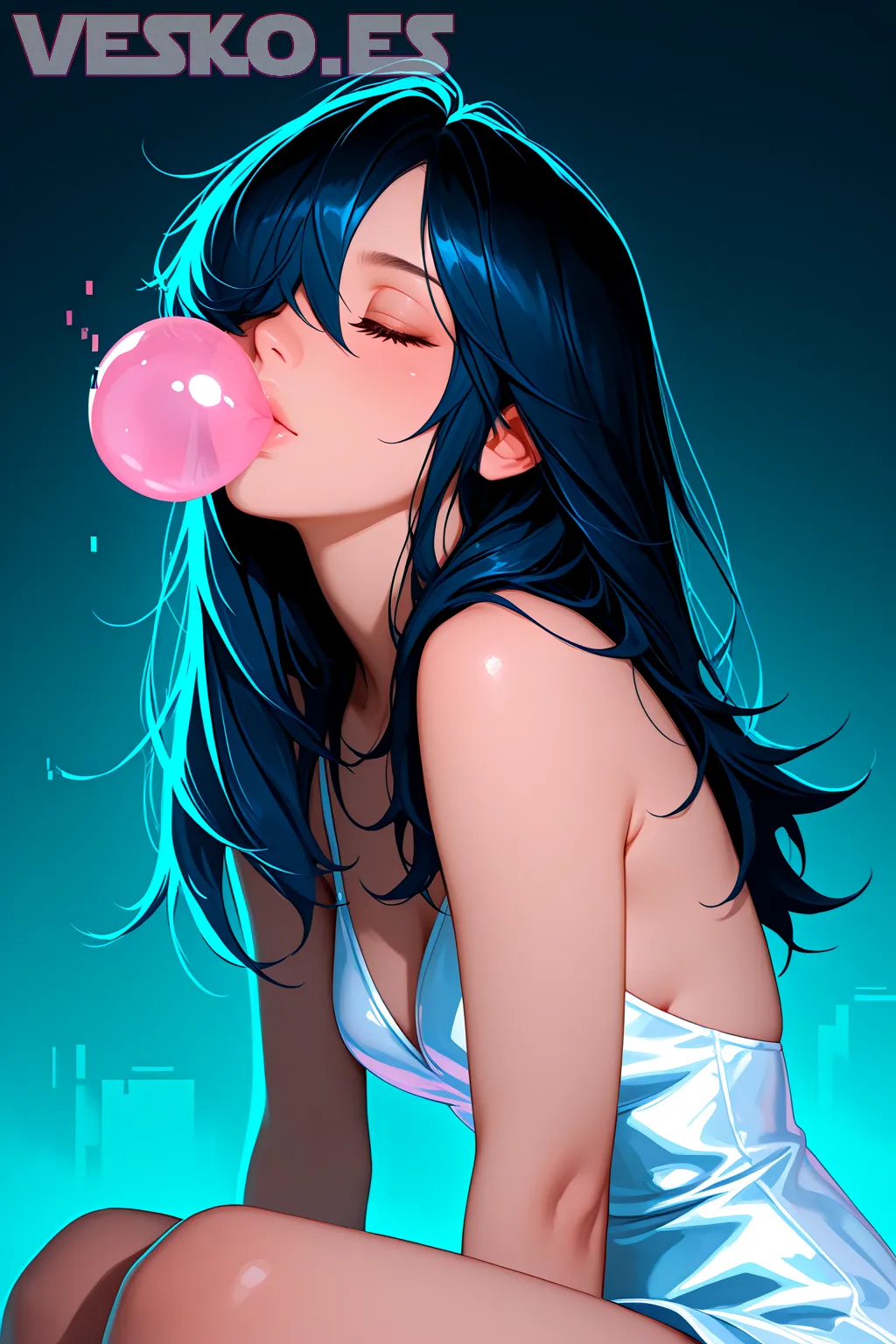 Mashle Anime Dubbed Shounen Ai Tentacle Yandere - Imagen hiperrealista generada con IA, detalle fotográfico