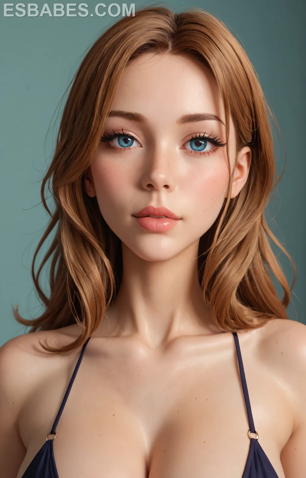 Mujeres Desnudas Divas Coleccion Esbabes - Imagen hiperrealista generada con IA, detalle fotográfico