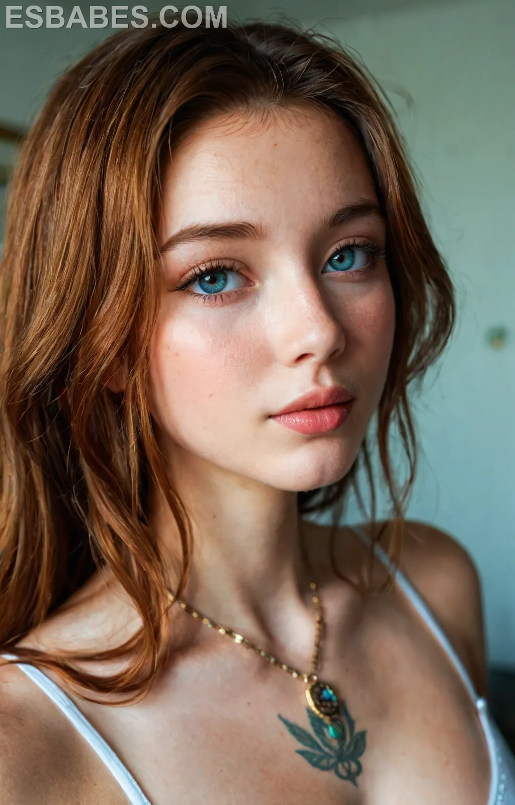 Samanta Lily Y Sus Enormes Pechos - Imagen hiperrealista generada con IA, detalle fotográfico