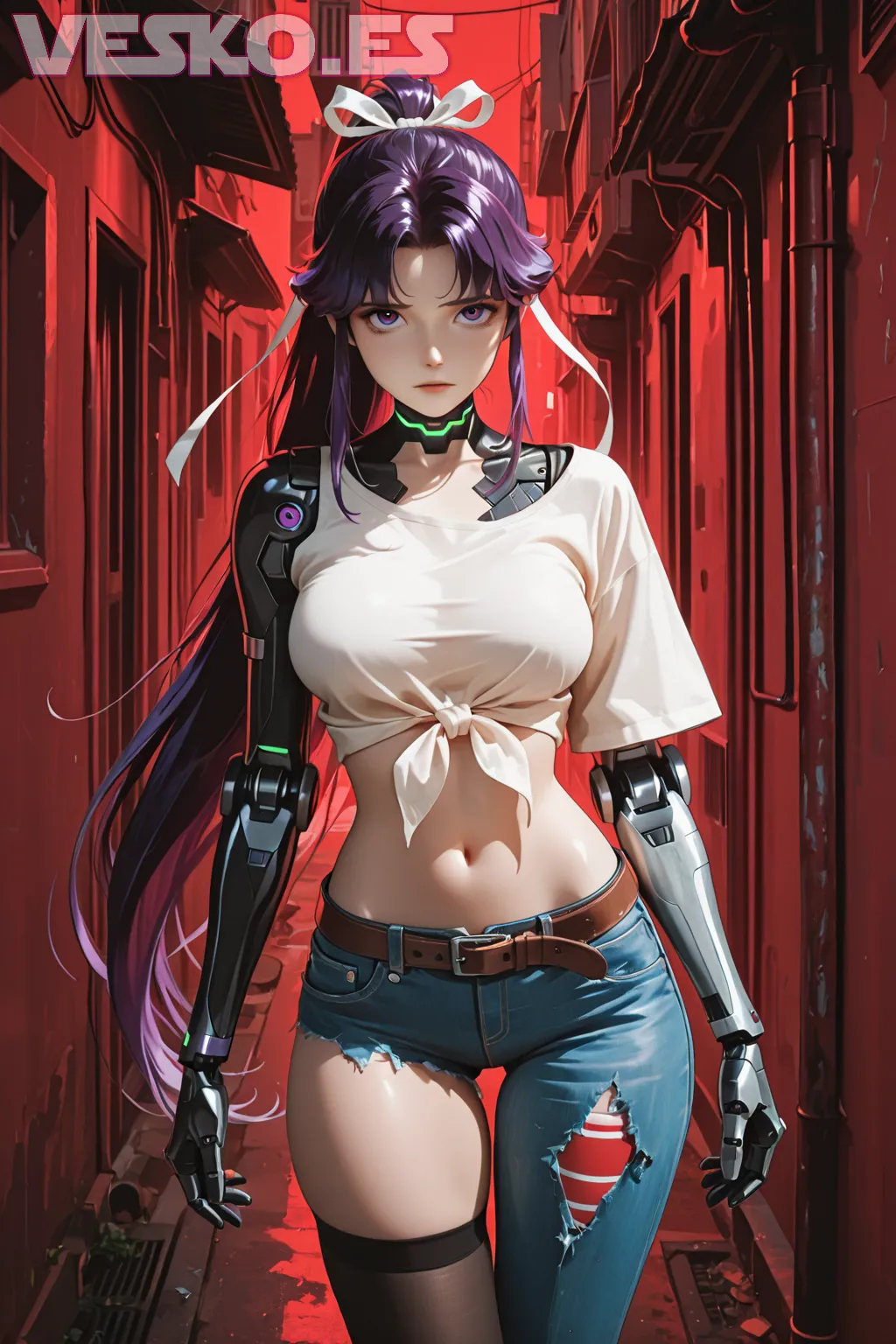 Sexy Naked Mix 2 - Imagen hiperrealista generada con IA, detalle fotográfico