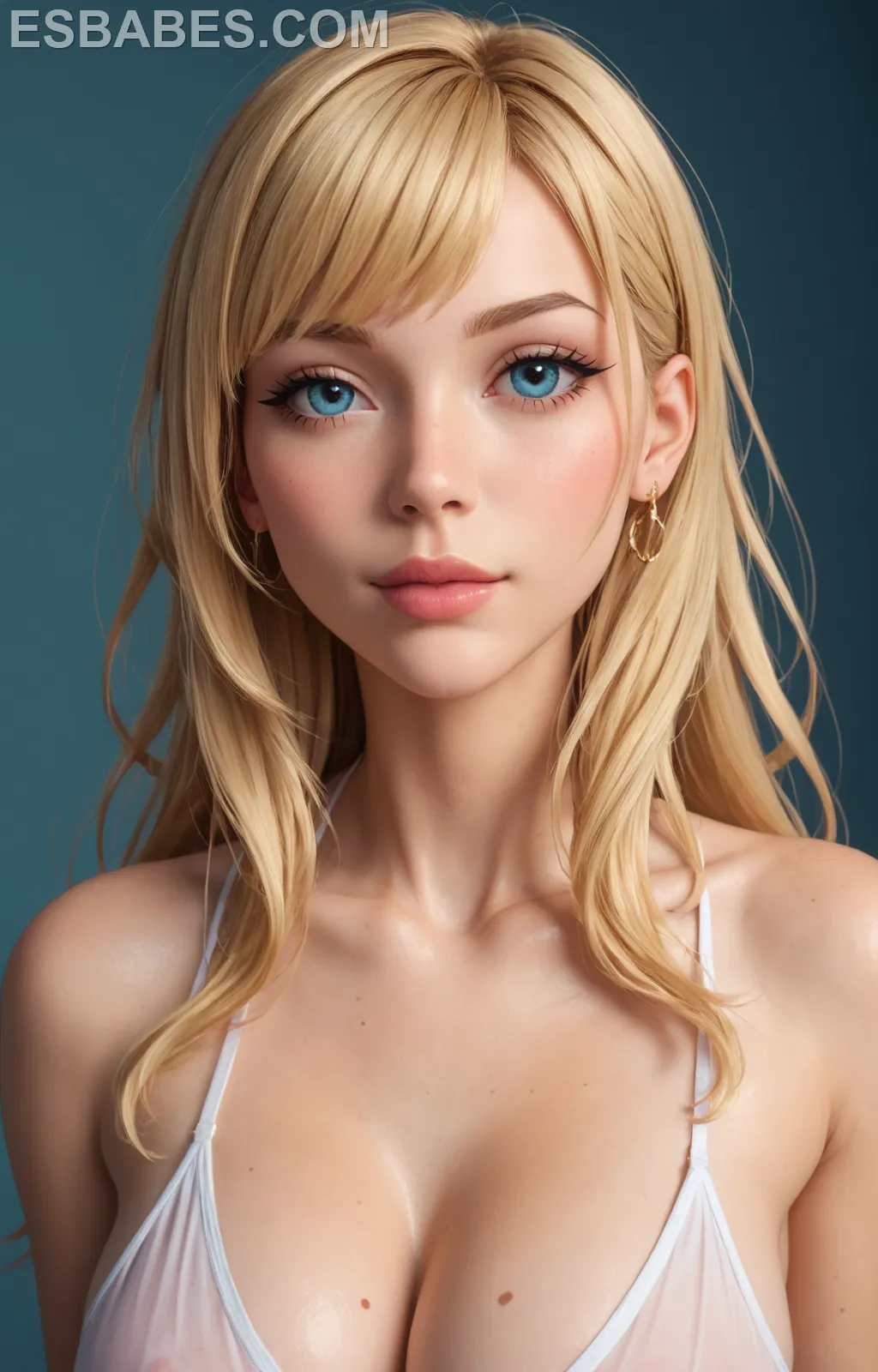 Sexy O Desnudas Cachondas Parte Siete - Imagen hiperrealista generada con IA, detalle fotográfico