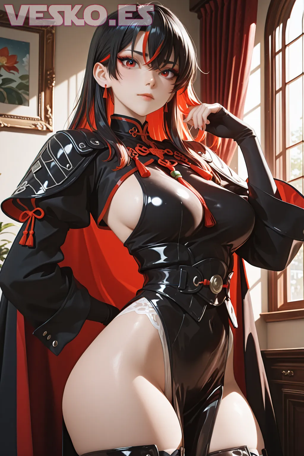 Solo Leveling Naruto Kawaii Bishounen Harem - Imagen hiperrealista generada con IA, detalle fotográfico