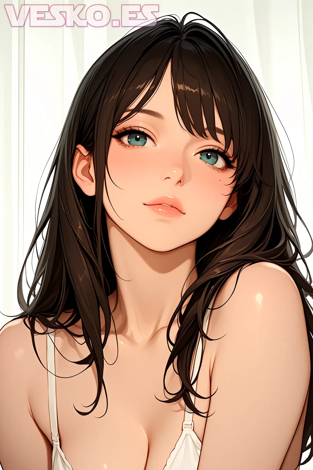 Unicas Adolescentes Desnudas - Imagen hiperrealista generada con IA, detalle fotográfico