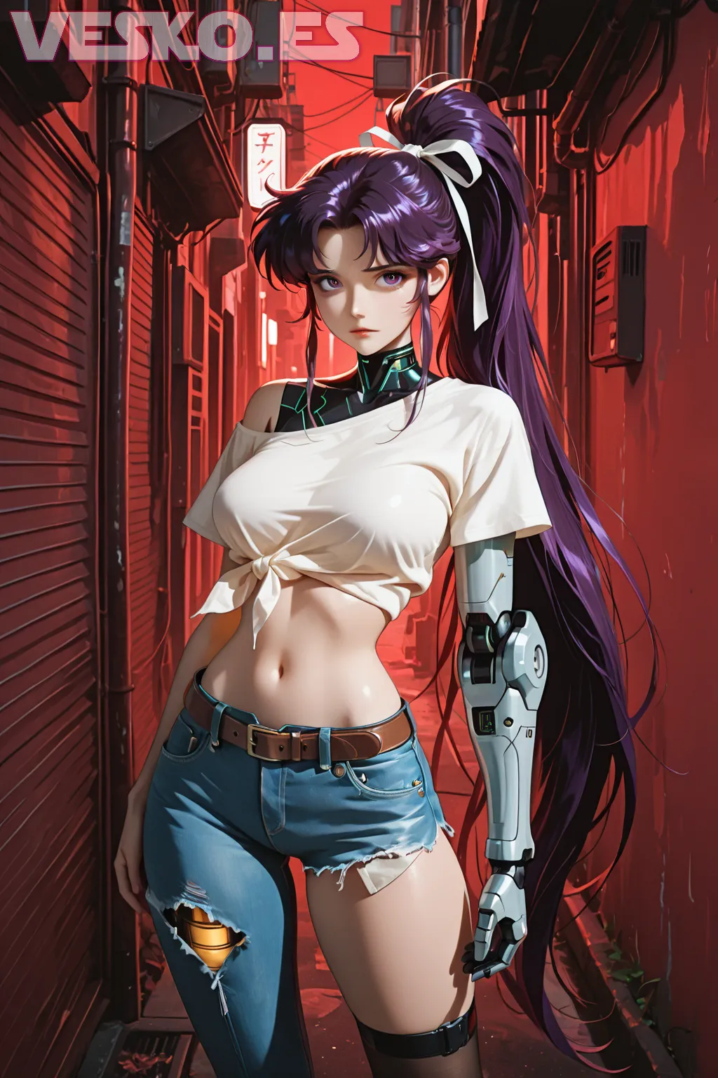 Wallpapers Erotica - Imagen hiperrealista generada con IA, detalle fotográfico
