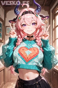 Watch Anime Isekai Catgirl Eroge Senpai - Imagen IA hiperrealista