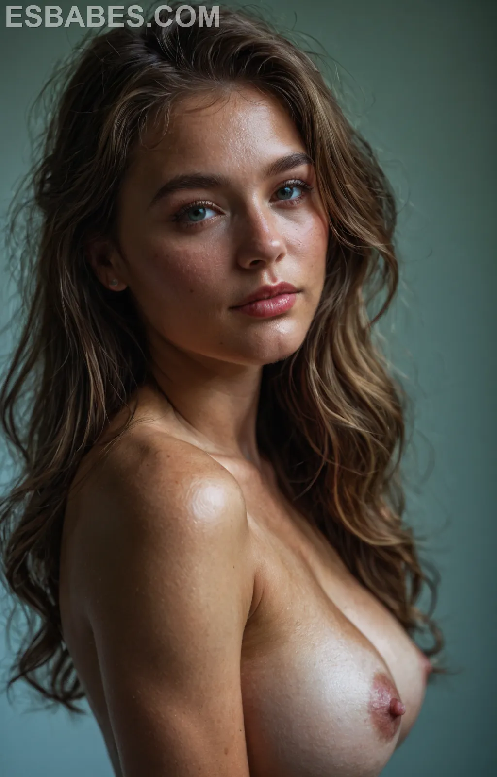 Angeles Desnudas Y Sexy Del Dia Siete - Imagen hiperrealista generada con IA, detalle fotográfico