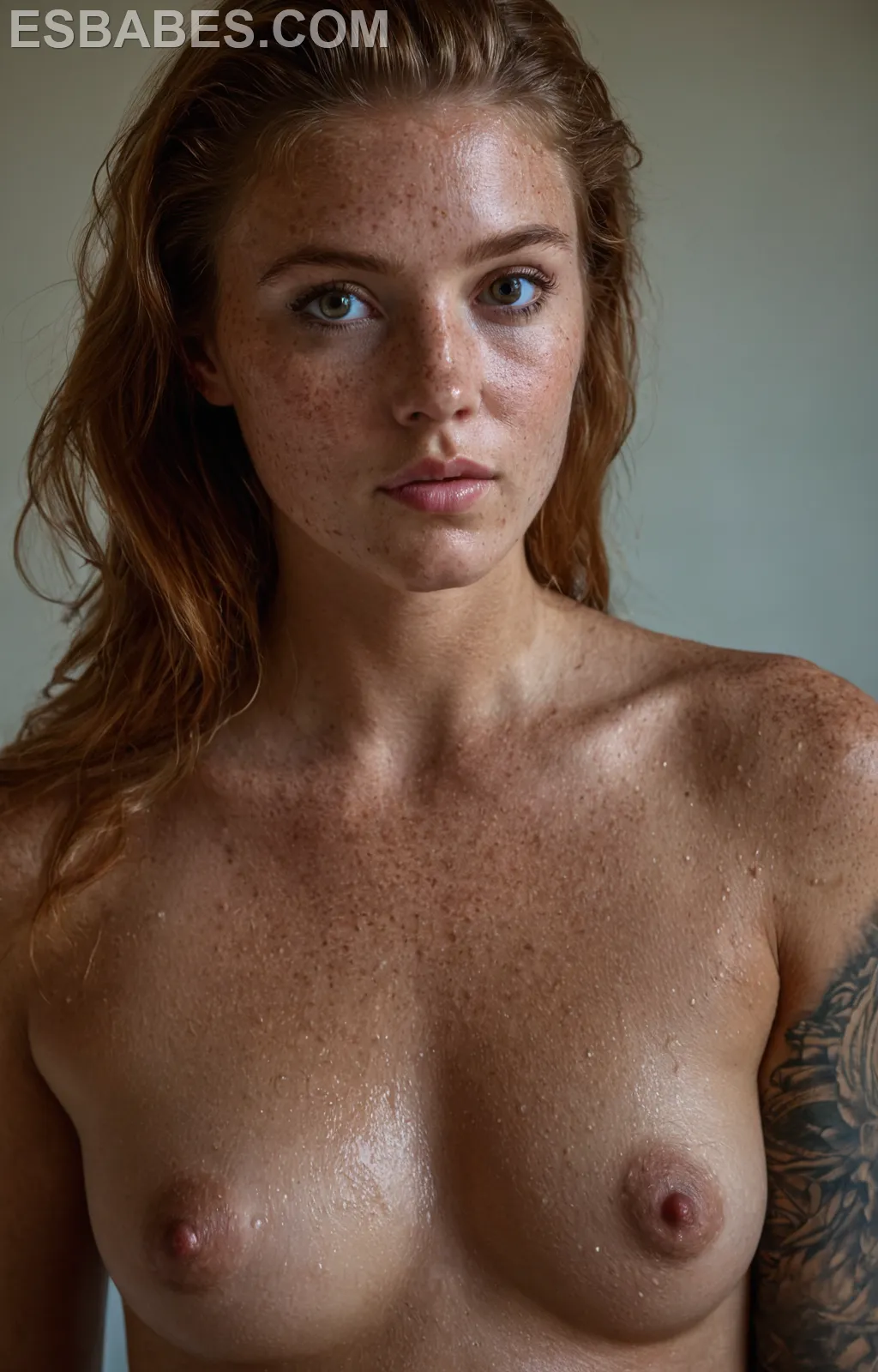 Cuerpos De Escandalo - Imagen hiperrealista generada con IA, detalle fotográfico