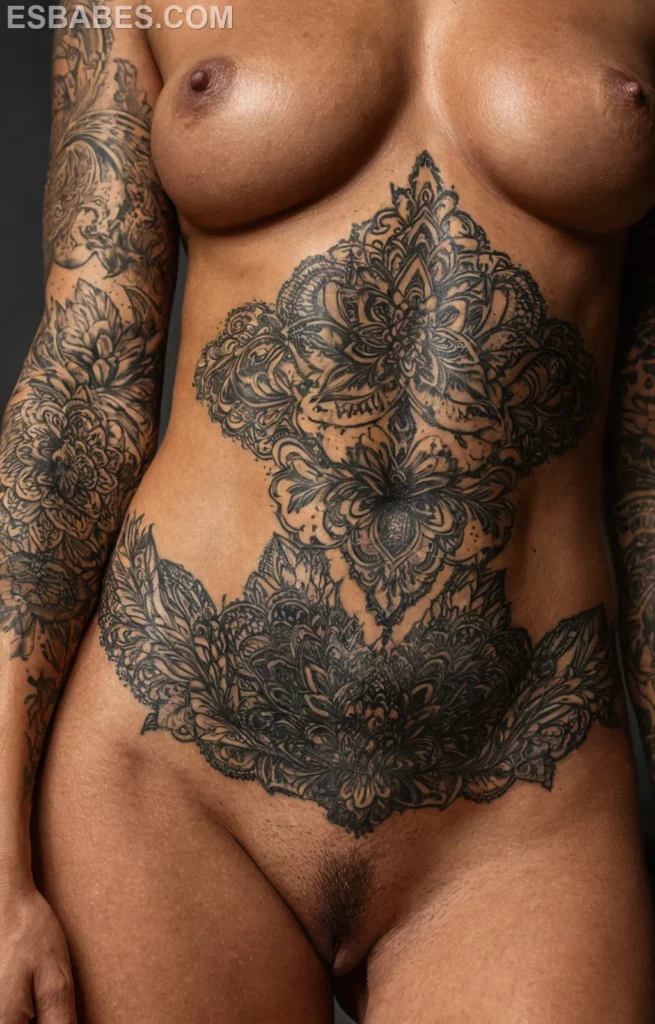Desnuda En El Trigal - Imagen IA hiperrealista