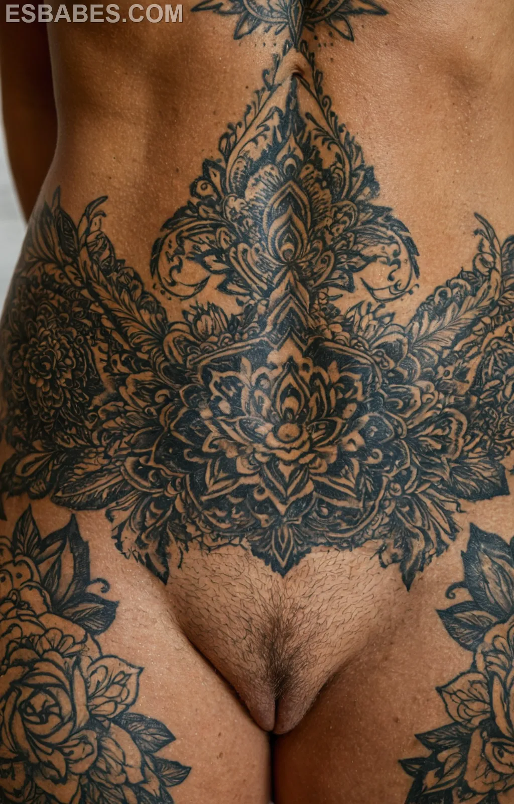Erotic Ai Gallery - Imagen hiperrealista generada con IA, detalle fotográfico