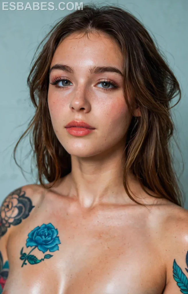 Guapa Chica Latina Con Su Consolador - Imagen IA hiperrealista