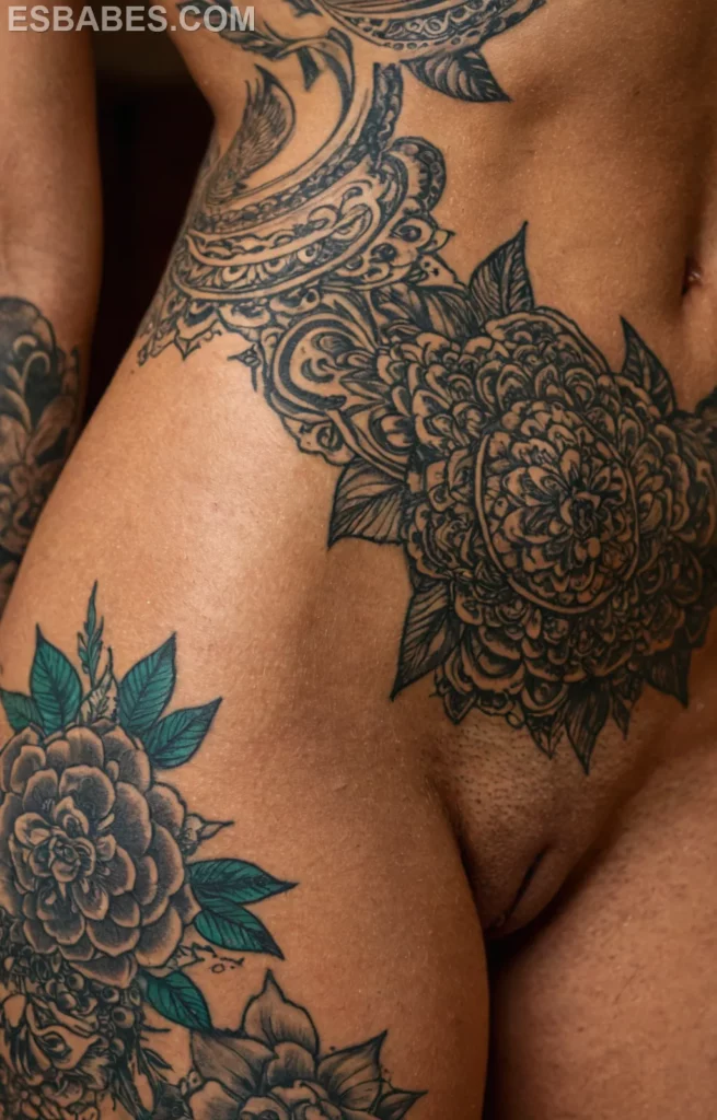 Las Desnuda Chicas Latinas Parte Once - Imagen IA hiperrealista