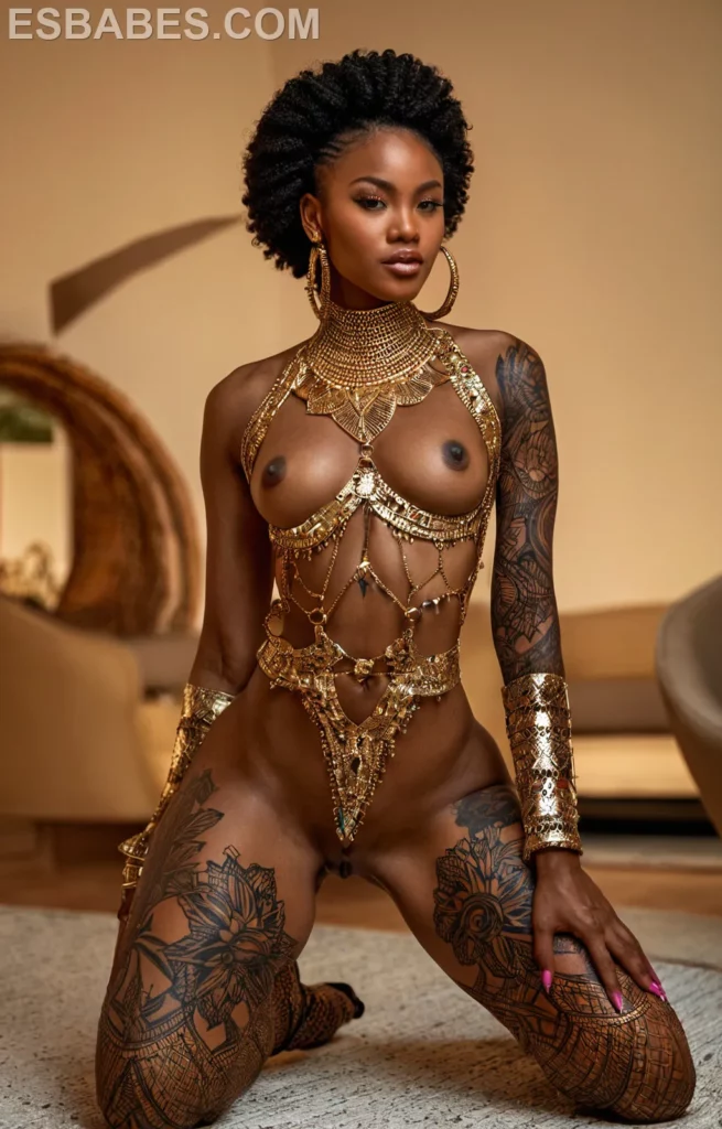 Mexicana Caliente Y Desnuda - Imagen IA hiperrealista