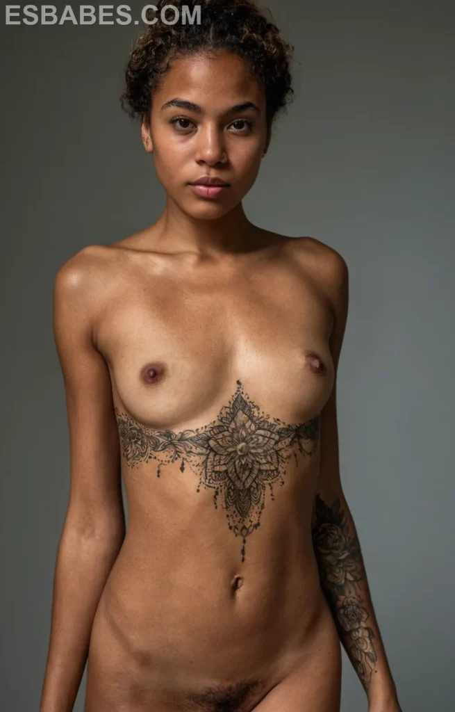 Son Ye Eun Desnuda En Lenceria Negra - Imagen IA hiperrealista